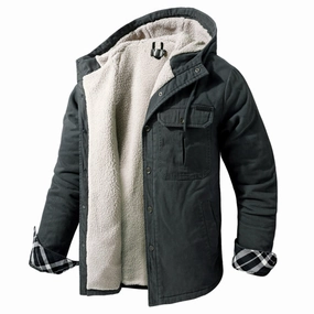 Check West Louis? Classic Cotton Warm Hooded Windbreaker Parka