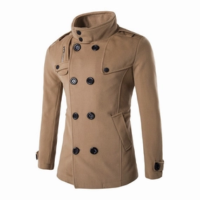 car West Louis? England Business Double Breasted Trench Coat