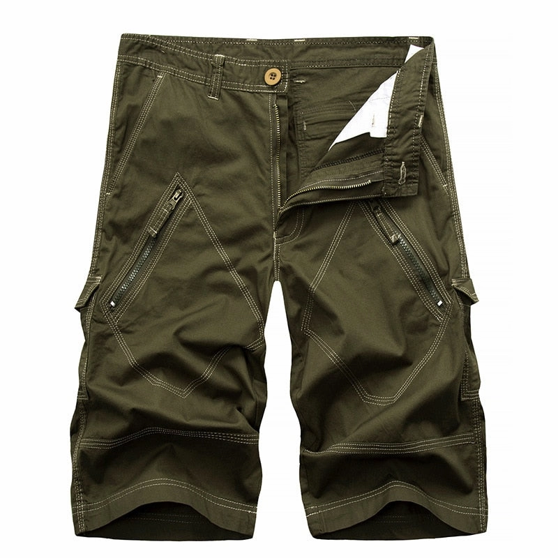 West Louis? Fashionable Multi-Bag Men's Cotton Shorts - Perfect for Summer Slim Waist Anorak
