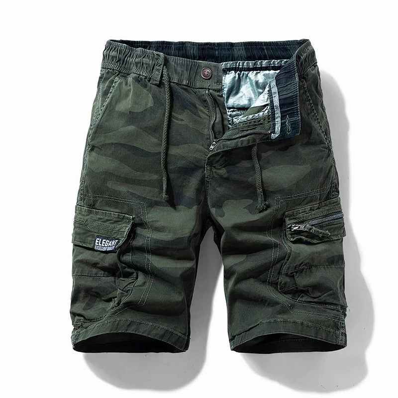 West Louis? New Summer Cotton Camouflage Cargo Shorts Water Resistant Finish