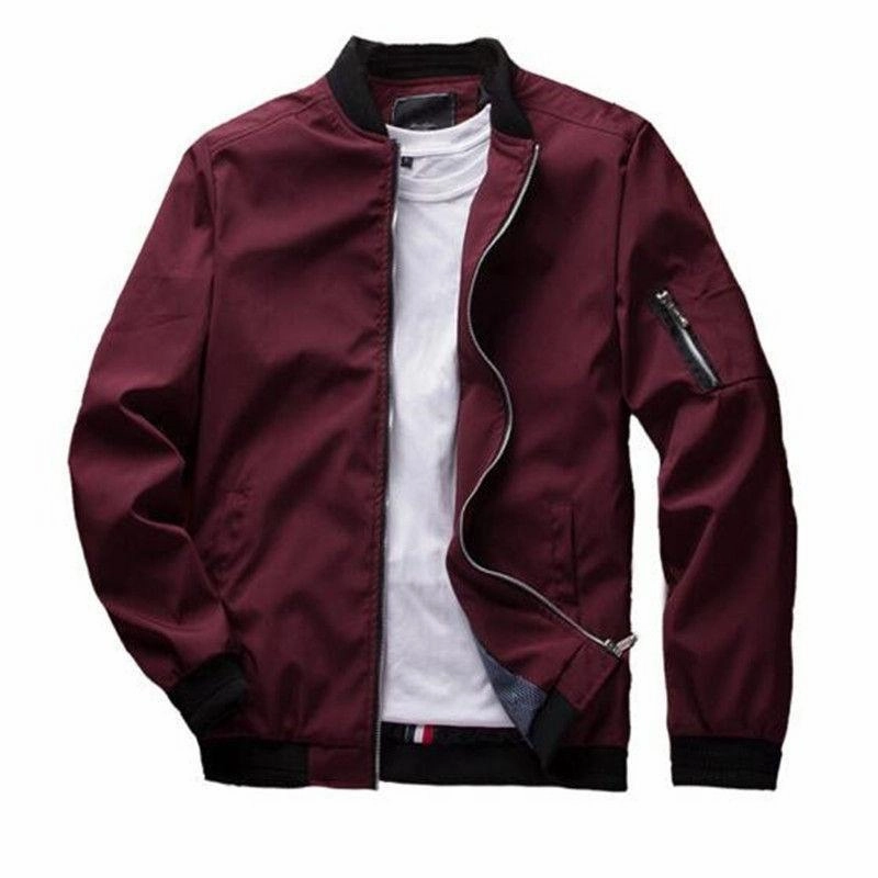Storage West Louis? Style Zipper On Pocket Pilot Jacket