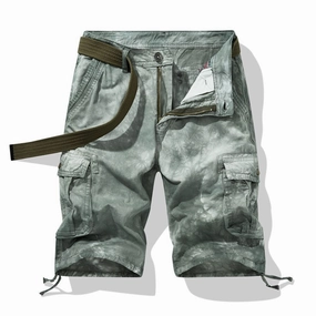wrinkle - resistant West Louis? Summer Camouflage Military Tactical Cargo Shorts