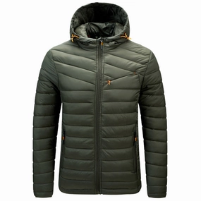 West Louis? Winter Windproof Thick Puffer Jacket Durable Quality