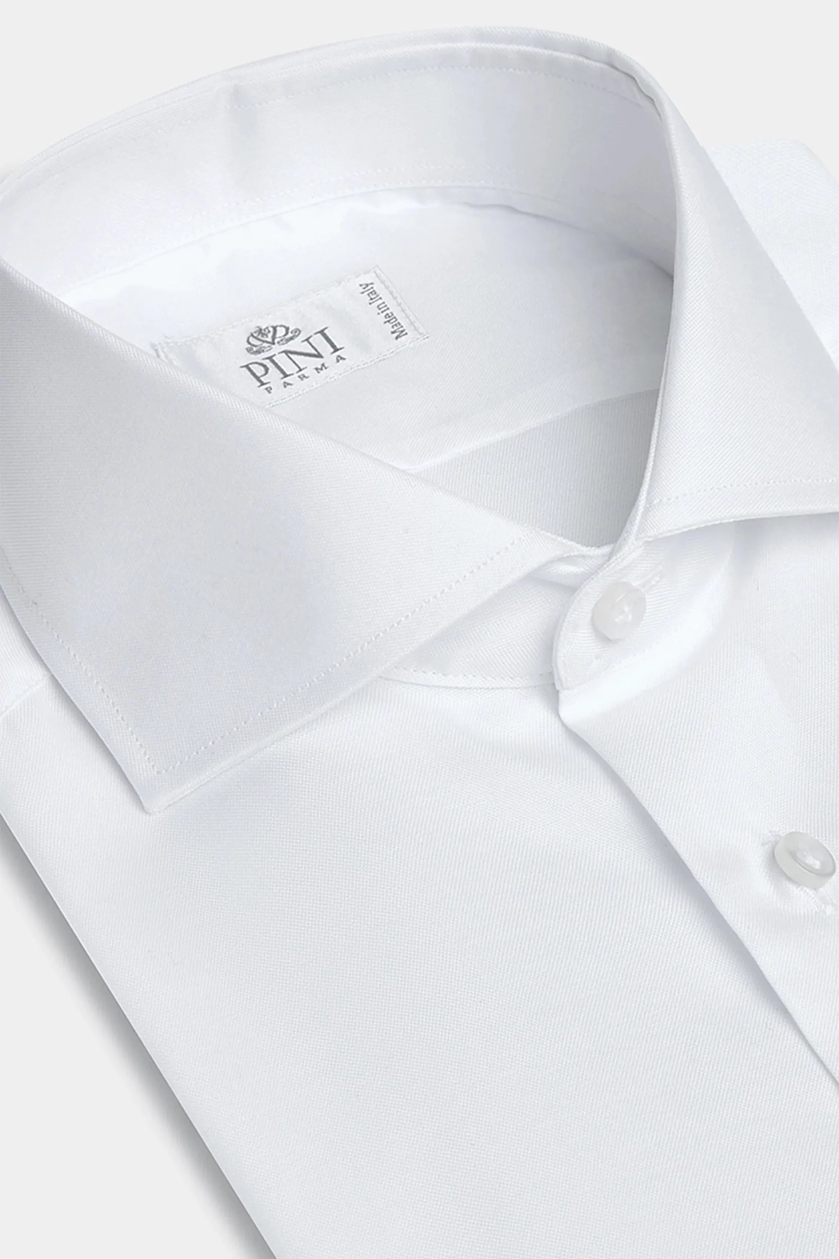 White Shirt - Made In Italy stain resistant coating Black Tie Optional