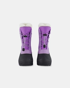 Winter Boots Lavender with Removable Liner Quick Dry Materials