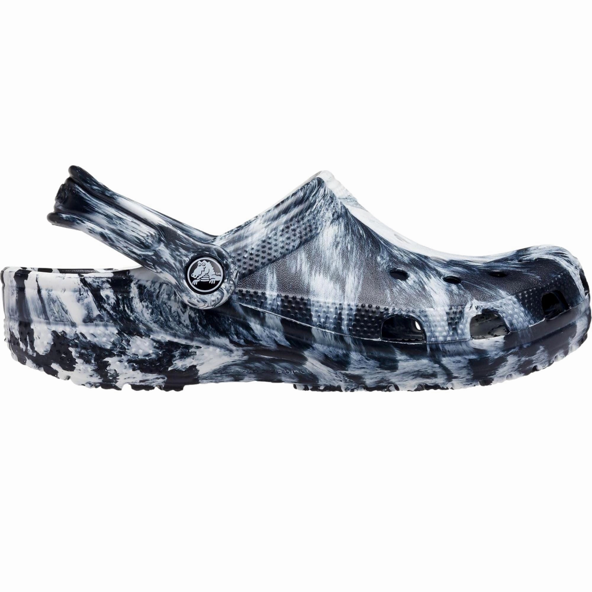 Crocs Classic Marbled Tie-Dye Clog Blue / Multi  206867-103 Men's Versatile Footwear