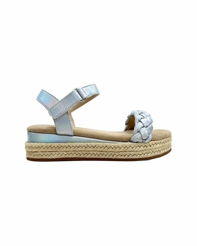 Ankle Soft Plantar Support Yosi Samra Miss April Wedge Sandal