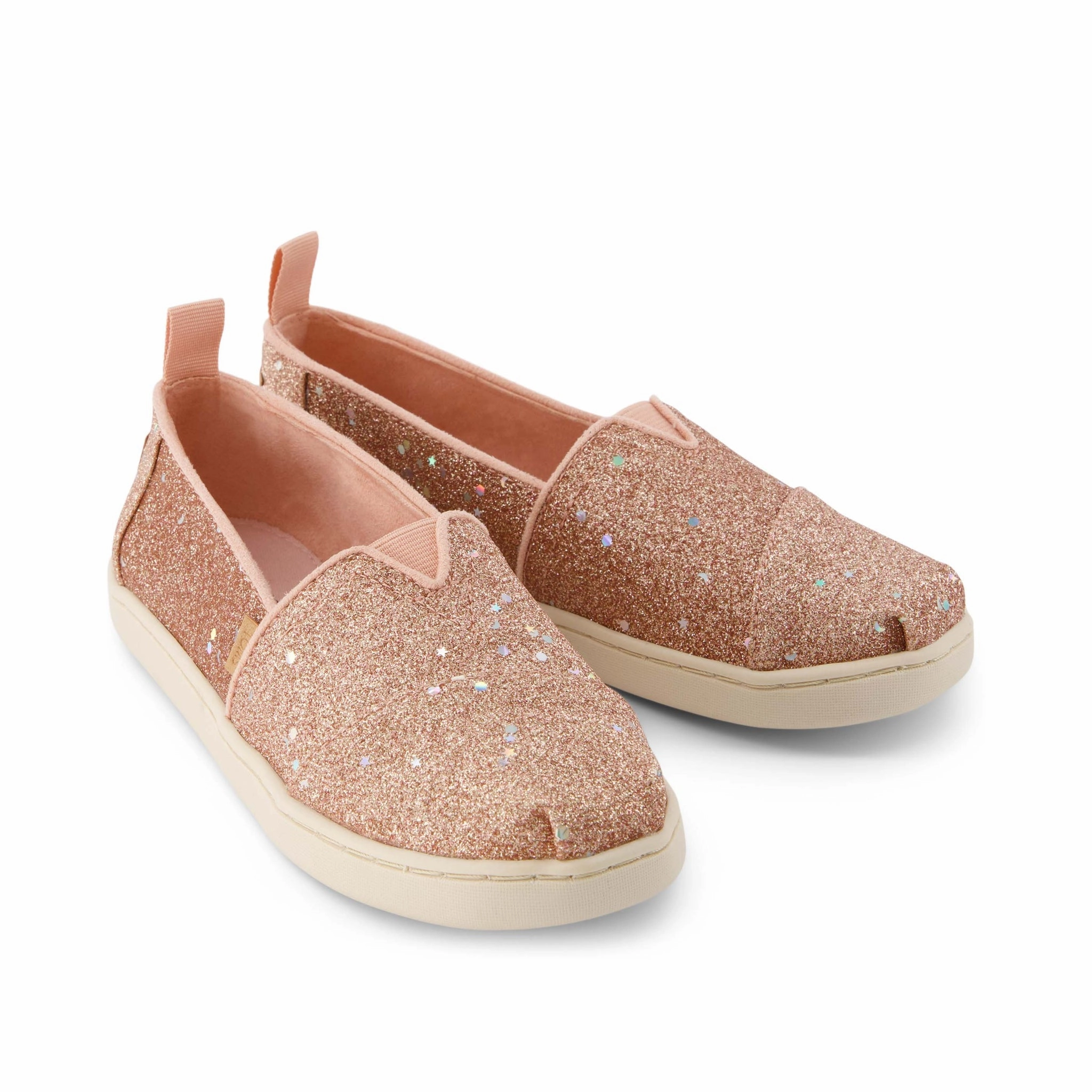 Freedom Steps Free Move Youth Alpargata Rose Gold Cosmic Glitter Kids Shoe