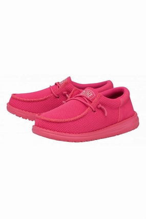 Temperature Regulating Youth Wendy Funk Mono Shoes In Electric Pink