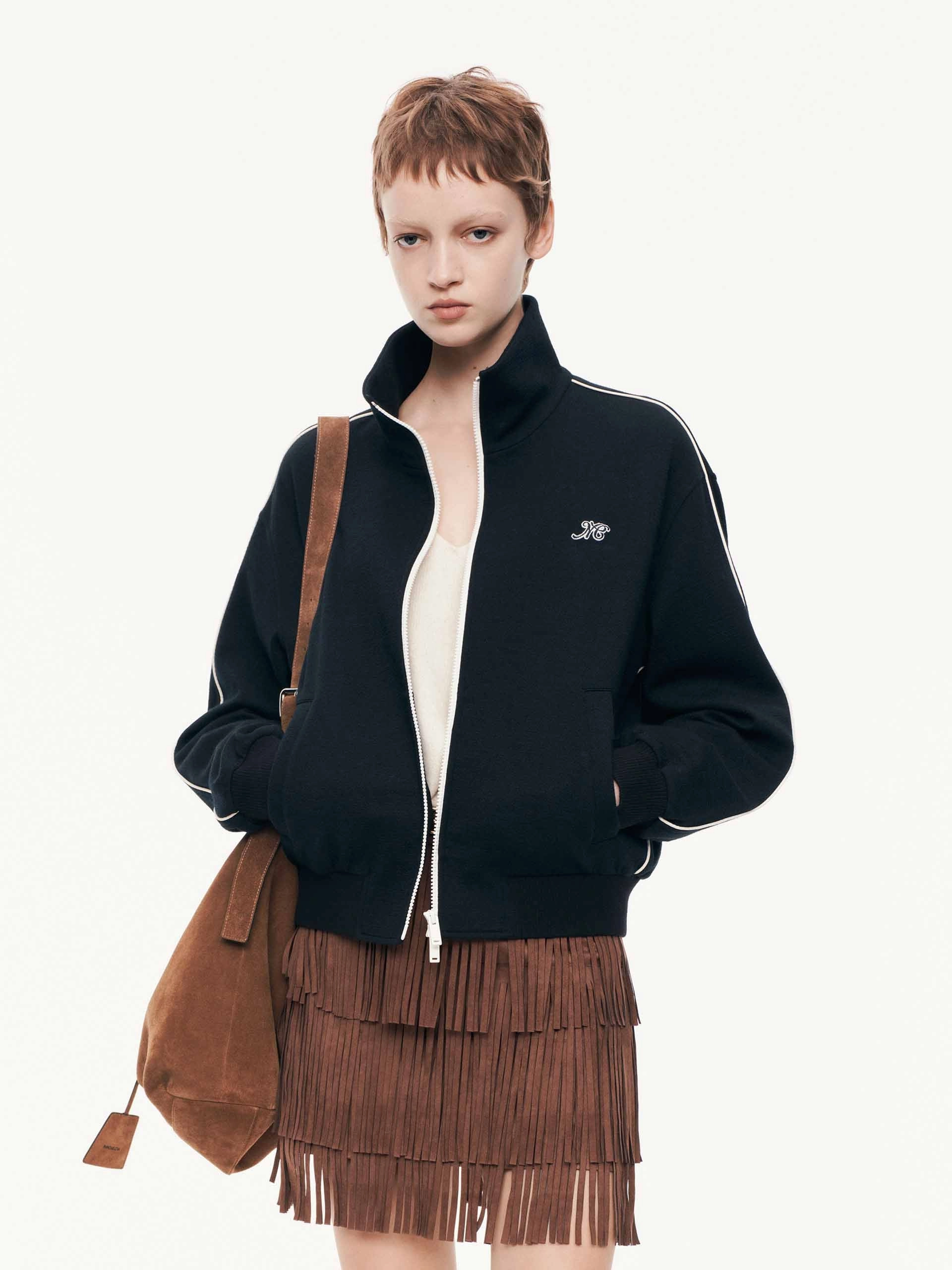 Weather Smart Look Zipper Sport Jacket