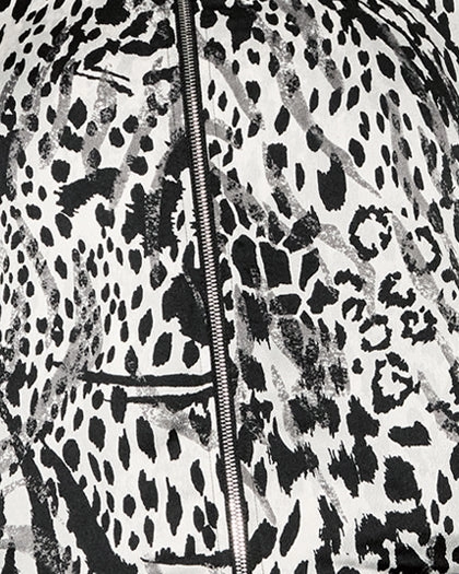 Teens Zoe Zip Bomber Jacket | Graffiti Animal
